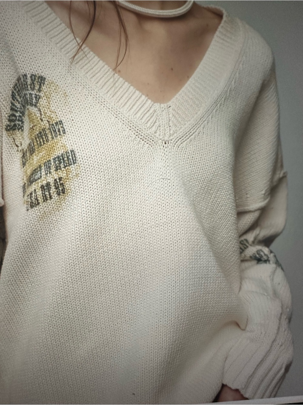 New with Tag! Anthropologie Pilcro “Southcoast Speedway' Graphic Knit Sweater M - Picture 11 of 11